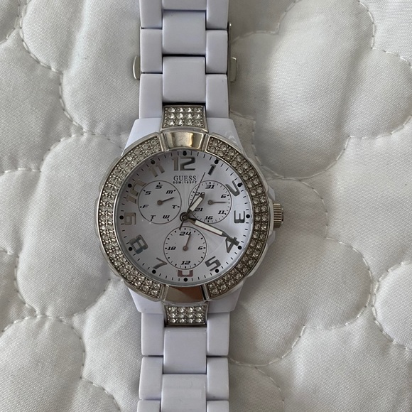 Guess Accessories - White Guess women’s watch